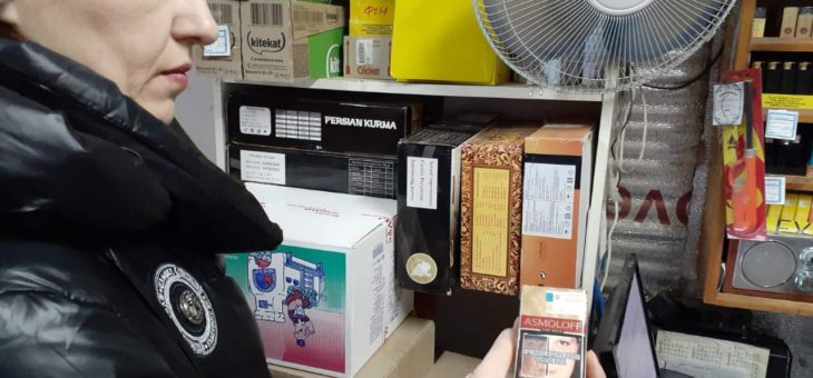 Проведен выездной мониторинг оптовой и розничной продажи табачных изделий в г.Пензе